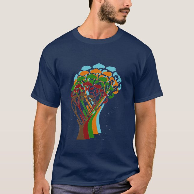 Hologramträd T-shirt (Framsida)