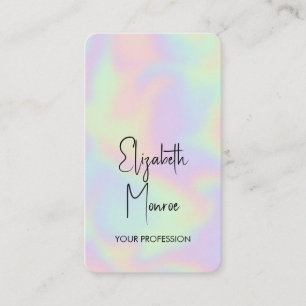 HoloGrapal Opal Gemstone Tidsbeställning Kort