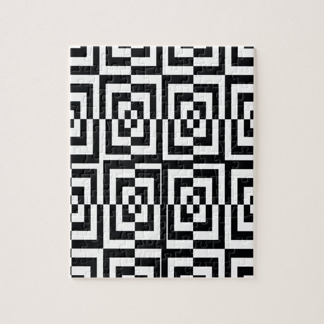Holographic förvirrad black. pussel (Vertikal)