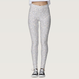 Holographic Glitter Pattern – Iridescent Rainbow  Leggings