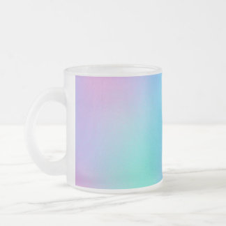 Holographic Pastel Dream Frostad Glasmugg