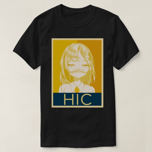 Hololive Amelia Watson Hic ized   T Shirt (Design framsida)