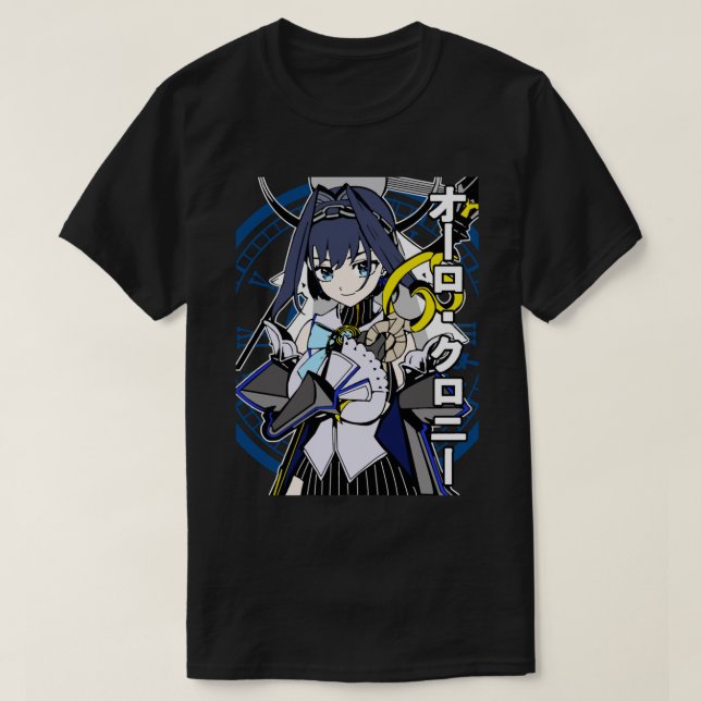 Hololive EN Council Ouro Kronii     T Shirt (Design framsida)