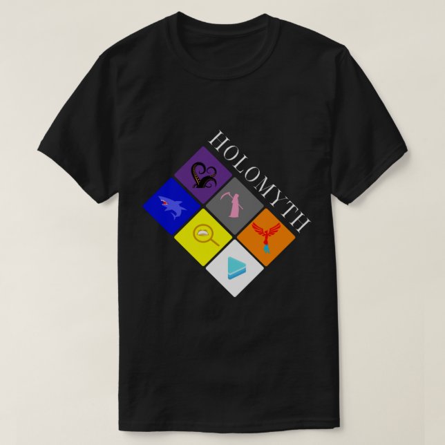 Hololive EN Holomyth   T Shirt (Design framsida)