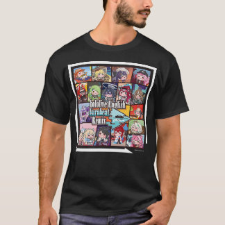 Hololive Engelska Euroslag Remix Album T Shirt