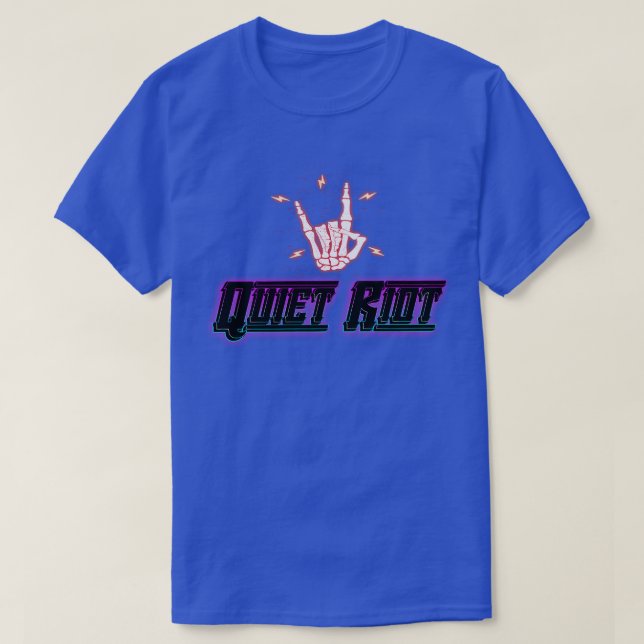 holotren tyst upplopp t shirt (Design framsida)