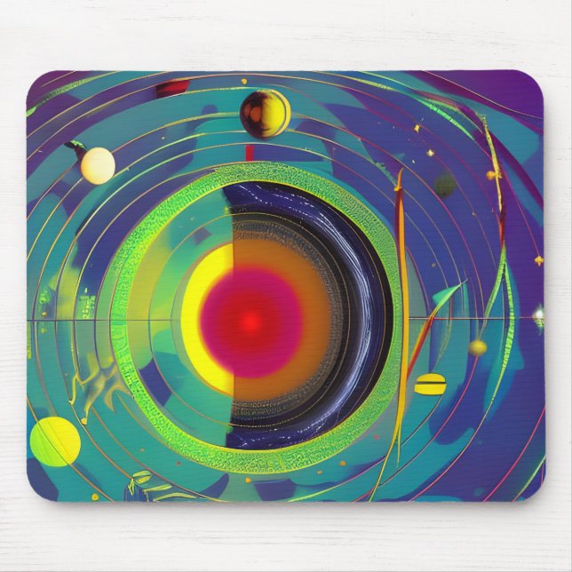 Holst "Planets" Mouse Pad Musmatta (Framsidan)