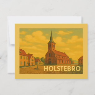 Holstebro Danmark Giacometti Vykort