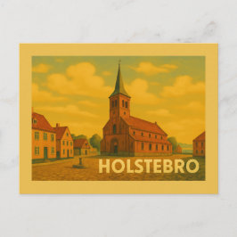 Holstebro Denmark Giacometti Vykort