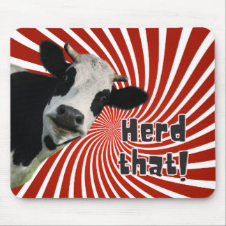 Holstein Cow Älskare! Muspets Musmatta