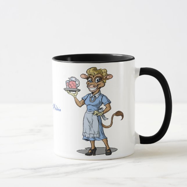 Holstein Cow Coffee Mugg | Qwiznibet.com (Höger)
