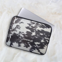 Holstein Cow Faux Leather Natural look