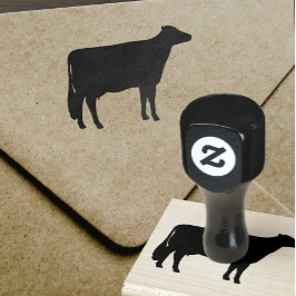 Holstein Cow Silhouette | Land-husdjur Stämpel