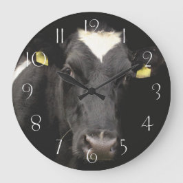 Holstein Fresian Cow Stor Klocka