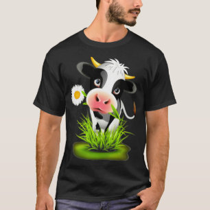 Holstein Friesian cattle Cow-Farmer holstein T Shirt