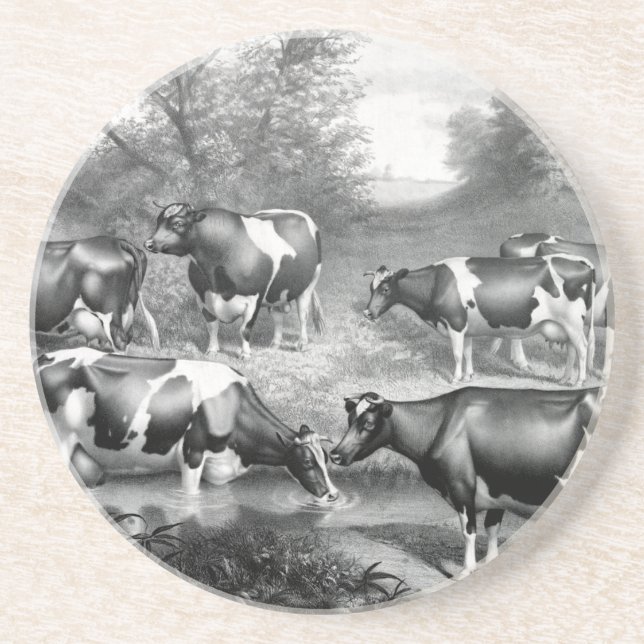 Holstein frisiska kor frisiska kor underlägg (Framsidan)