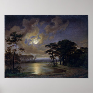 Holstein hav - månsken, 1847 poster