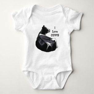 Holstein mejeriko: Jag älskar kor: Original- kons Tee Shirt