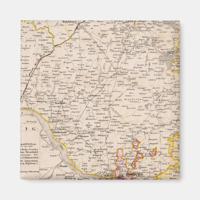 Holstein, Tyskland 2 Magnet (Framsidan)