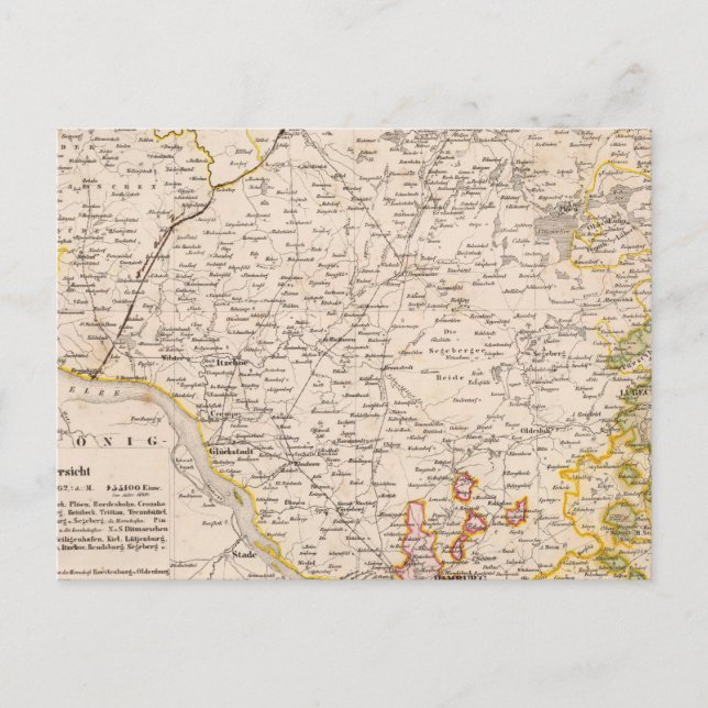 Holstein, Tyskland 2 Vykort (Framsida)