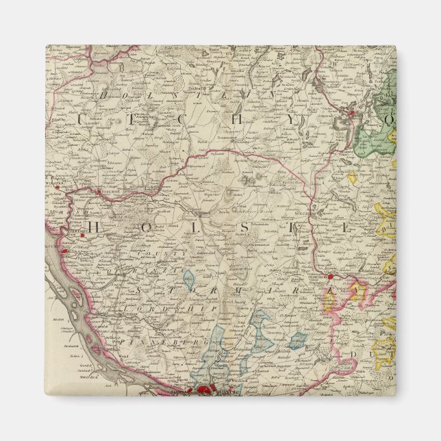 Holstein, Tyskland Magnet (Framsidan)