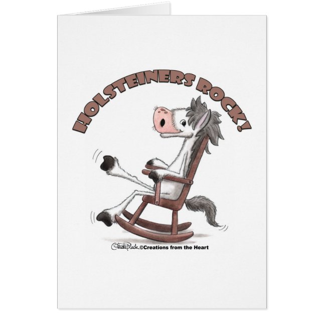 Holsteiners Sten! Hälsningskort (Framsidan)