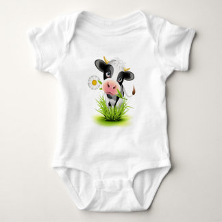 Holsteinko i gräs tee shirt