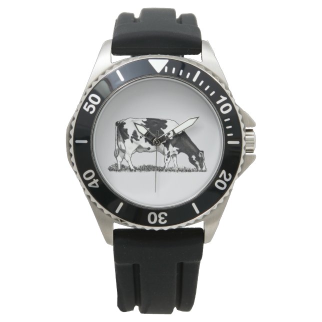 Holsteinmjölkko Armbandsur (Framsida)