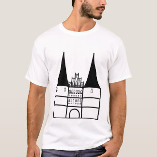 ’Holstentor, Lübeck’ | Minimalistisk konst, landmä T Shirt