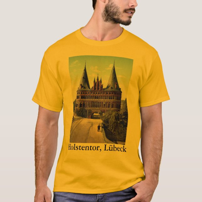 "Holstentor, Lübeck T-shirt (Framsida)