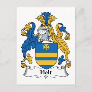 Holt Family Crest Vykort