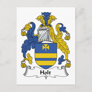 Holt Family Crest Vykort