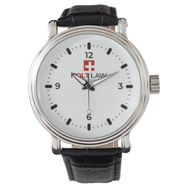 Holt Law Leather Watch Armbandsur (Framsida)