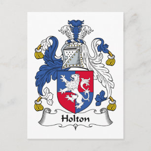 Holton Family Crest Vykort