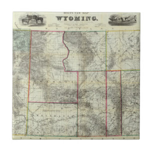Holts nya karta, Wyoming Kakelplatta