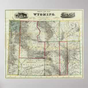 Holts nya karta, Wyoming Poster