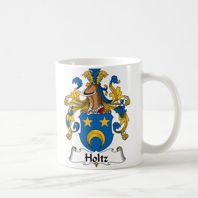 Holtz familjvapensköld kaffemugg (Höger)