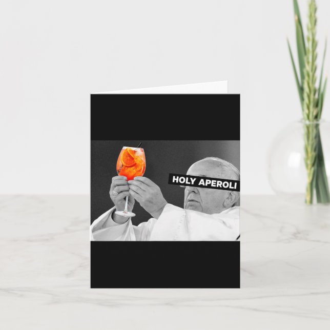 Holy Aperoli X Pe Drip X Francis Spritz Club Ny  Kort (Framsida)