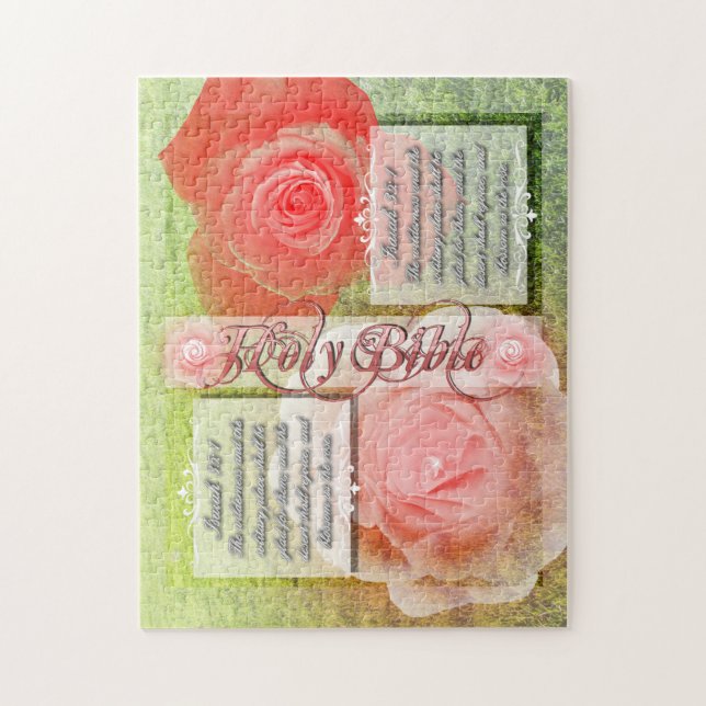 Holy Bible Puzzle – 252 Piece Christian Jig-Puzzle Pussel (Vertikal)