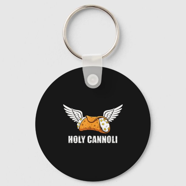 Holy Cannoli Tri-blend Funny Quote  Nyckelring (Framsida)