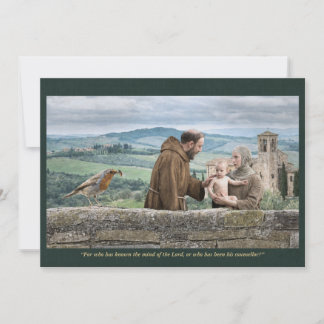 Holy Card | Saint Francis with Bonaventure Inbjudningar
