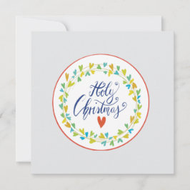 holy christmas card kort