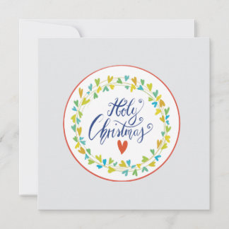 holy christmas card kort