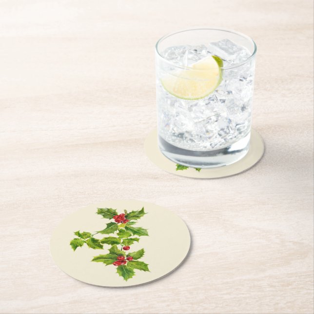 Holy Coasters Underlägg Papper Rund (Insitu)