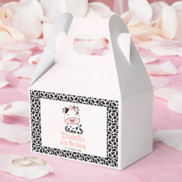 Holy Cow, Adorable cow birthday girl Presentaskar