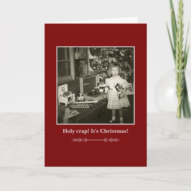 Holy Crap! It's Christmas! Kort (Framsida)