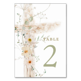 Holy Cross design | table number 2 Bordsnummer