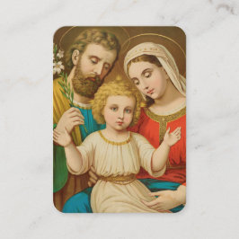 Holy Family Catholic Prayer Card Placeringskort