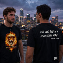 Holy Fire - Lejonet från Juda T-shirt