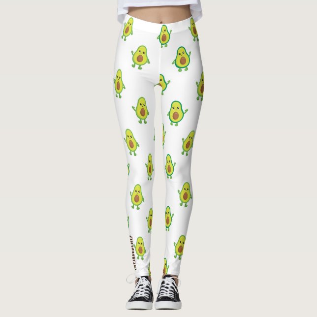 Holy Guacamole, You Look Good! Leggings (Framsida)